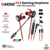 MOWi Rx3 Gaming earphone With Microphone